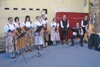 Kapela i część Zespołu Pieśni i Tańca Goleszów