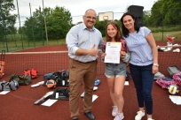 Wręczanie nagród dla najlepszych sportowców