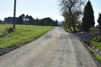 Kozakowice, ul. Biała, w trakcie remontu