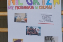 Plakaty wykonane przez uczniów