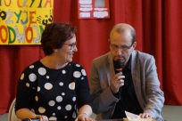 Anna Sikora i Jean-Claude Hauptmann czytali w języku polskim i francuskim