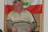 Prowadzący zebranie Jerzy Niemczyk