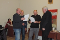 Wręczanie dyplomów