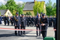 Uroczyste otwarcie i poświęcenie wyremontowanych pomieszczeń garażowych