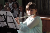 Koncert młodej flecistki