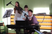 Akompaniament do występu chórku