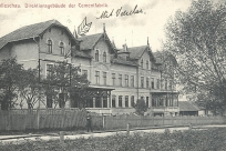 Goleszów, Cementownia, 1911 r.  Golleschau, Direktionsgebaude der Cementfabrik