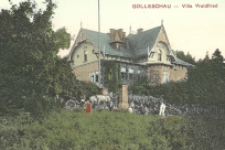 Goleszów, Cementownia, 1911 r. Golleschau Villa Waldfried