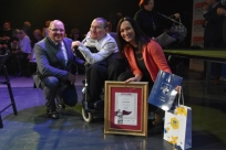 Od prawej: Danuta Bujok (Lady D), Marek Plura (Europoseł), Rafał Glajcar (Zastępca Wójta Gminy Goleszów)