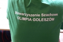Napis na koszulce jednego z zawodników