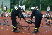 Cięcie starego roweru