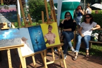 Stoisko z obrazami
