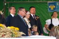 Obrzęd dożynkowy w wykonaniu ZPiT Goleszów