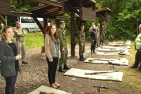 Młodzież przed zawodami