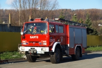 Pokazowa akcja ratownicza strażaków