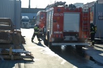 Pokazowa akcja ratownicza strażaków