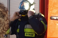 Pokazowa akcja ratownicza strażaków
