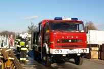 Pokazowa akcja ratownicza strażaków