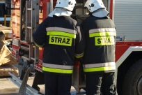 Pokazowa akcja ratownicza strażaków