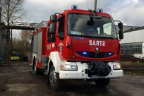 Pokazowa akcja ratownicza strażaków