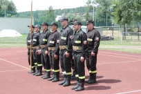 Musztra w wykonaniu OSP Bażanowice