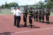 Musztra w wykonaniu OSP Bażanowice