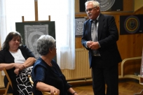 Wystawa koronek w Świetlicy Gminnej w Cisownicy
