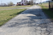 Kozakowice, ul. Biała, przed remontem