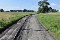 Kozakowice, ul. Biała, w trakcie remontu