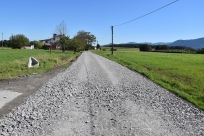 Kozakowice, ul. Biała, w trakcie remontu