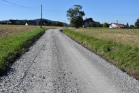 Kozakowice, ul. Biała, w trakcie remontu