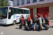 Przed wyjazdem na obóz