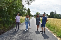 Odbiór wyremontowanej ul. Ogrodowej