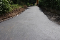 ul. Pod Czantorią z nową nawierzchnią