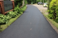 ul. Pod Czantorią z nową nawierzchnią