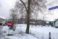 Znak Zakaz wjazdu - ul. Jana Ożany, Cisownica