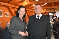Wójt Sylwia Cieślar i prezes Stanisław Procner, fot. K. Grzybek