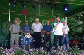 Komitet organizacyjny - przywitanie przez Wójta Gminy Krzysztofa Glajcara