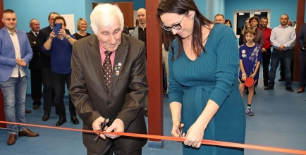 Otwarcie sali treningowej w Lesznej Górnej