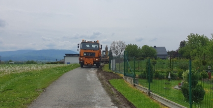 ul. Malownicza przed remontem