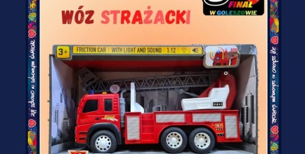 Wóz strażacki wystawiony na licytacji WOŚP Goleszów