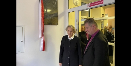 Odsłonięcie tablicy śp. ks. Emila Gajdacza; fot. OX.PL