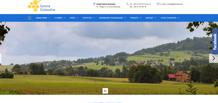 Nowa, odmieniona strona goleszow.pl